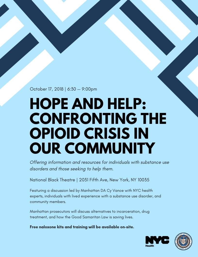 (Harlem) Hope and Help: Confronting The Opioid Crisis in ...